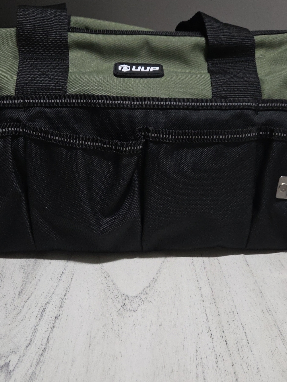 UUP Heavy Duty Tool Bag 15 Inch 16 Pocket Portable Empty Tool Bag